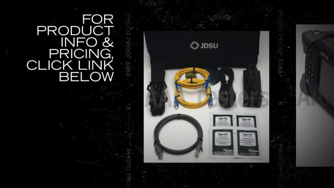 JDSU T-BERD MTS 4000 4126 LM SM OTDR