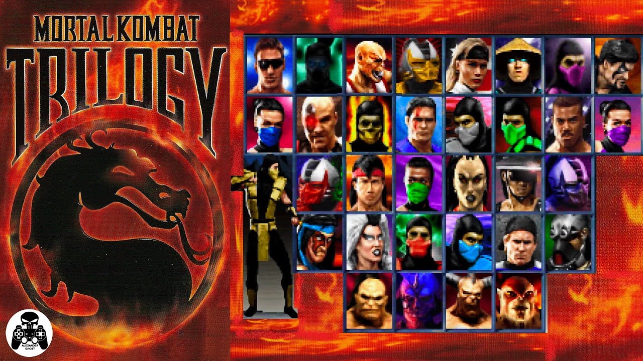 Mortal Kombat Trilogy / Sony Playstation / прохождение Scorpion (All Finishing Fatality) [60fps]