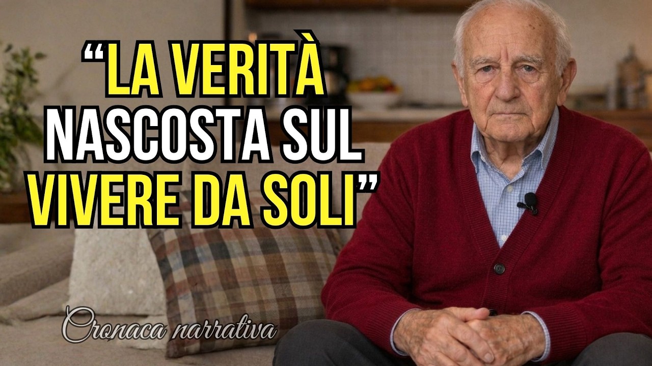 Ho 87 anni. Nessuno ti dice questo sul vivere da soli. 3 CONSIGLI ESSENZIALI