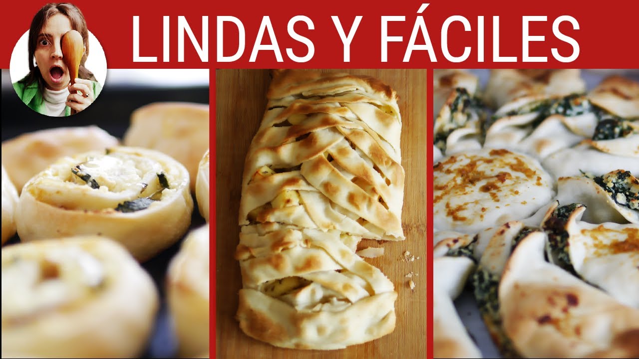 3 TARTAS DE VERDURAS INCREÍBLES - ¡la segunda es riquísima!
