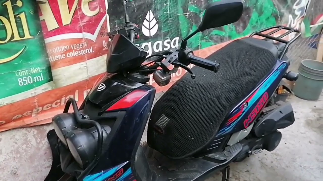 Moto Scooter WS150/Reaparición de suspensión delantera. Excelente día Yarel ☕☕🤝✝️🍀