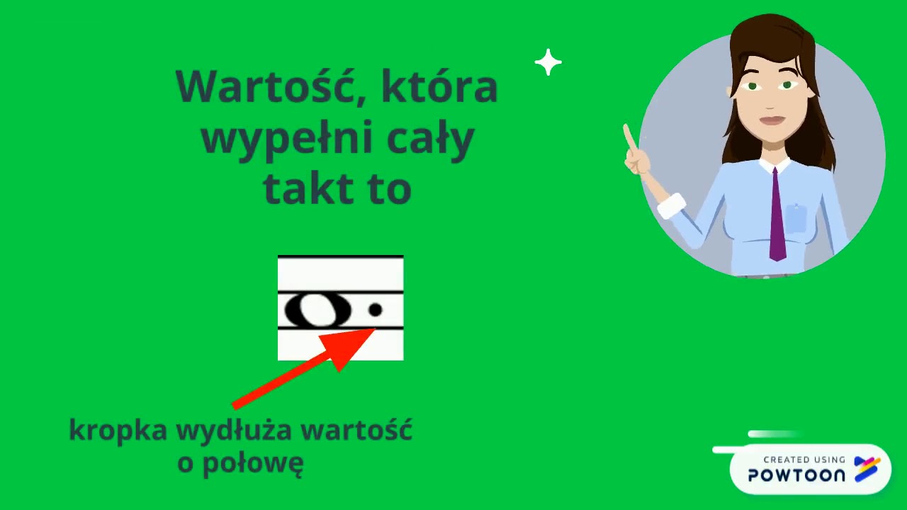 Wartość wypełniająca takt na 6