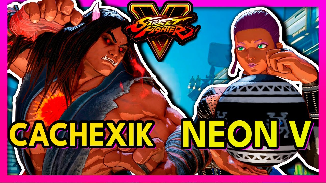 SFV 🥊 Cachexik (KAGE) VS Neon V (MENAT) 🥊 スト5  🥊 SF5 🥊 Street Fighter 5