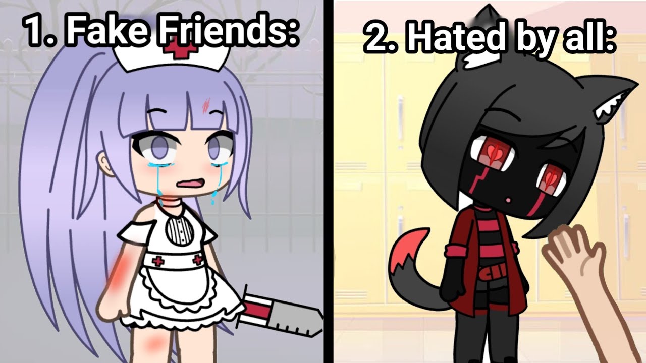 ТОП-5 глюков Gacha Life с тёмной предысторией 😰