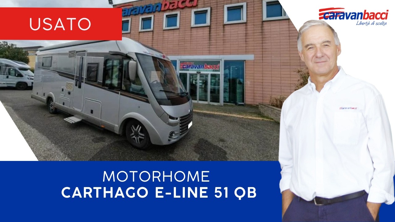 CARTHAGO E-LINE 51 Qb USATO: un 