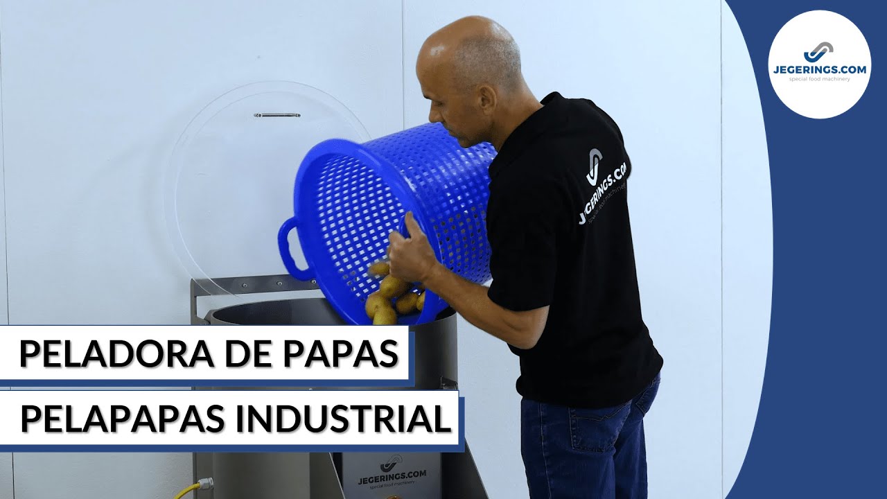 Máquina Peladora de Papas Industrial CSM-20 y Pelapapas MSM-20