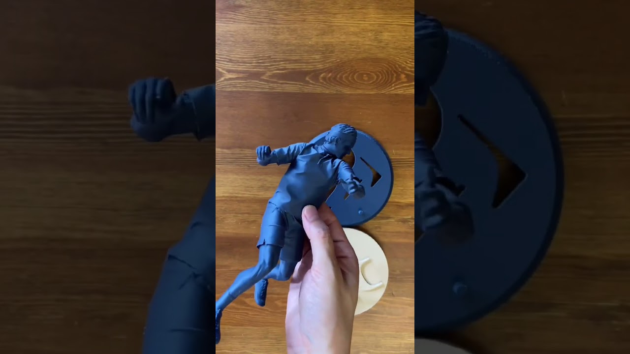 3d print GOAT of tennis Roger Federer #3dprinting #figure #tennis #federer #3dprint