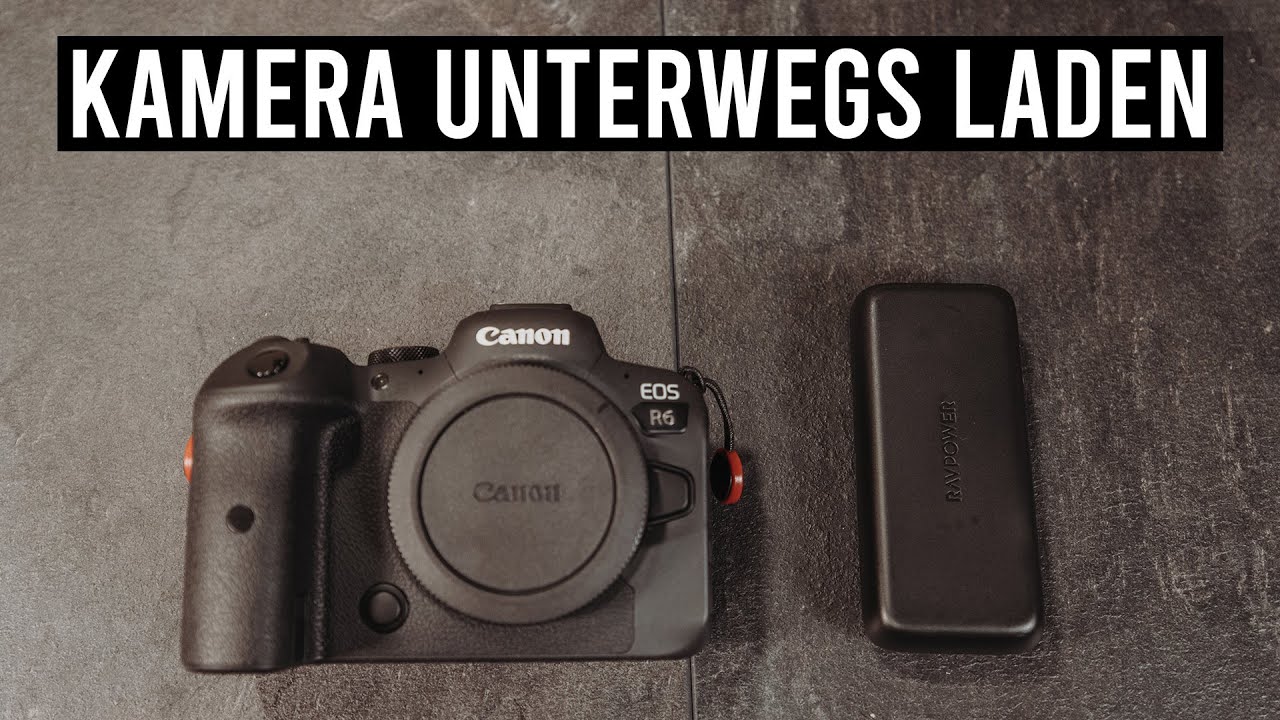 So kannst du deine Kamera unterwegs aufladen!