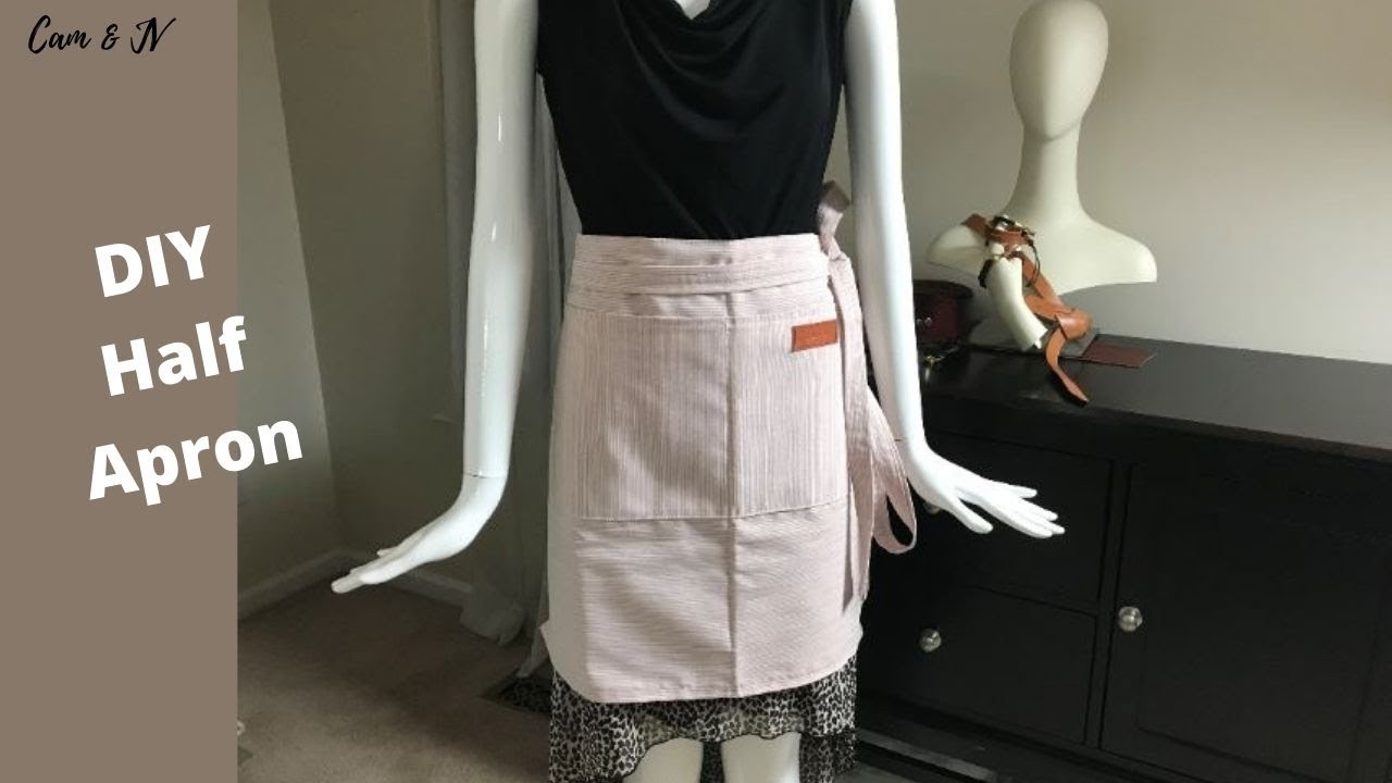 Half Apron Sewing Tutorial