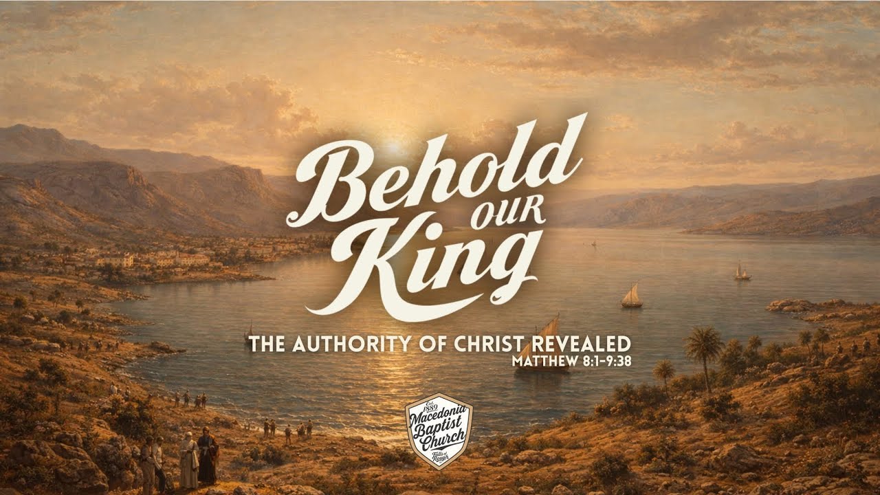 Behold Our King: The Cost of Discipleship- Matthew 8:18-22