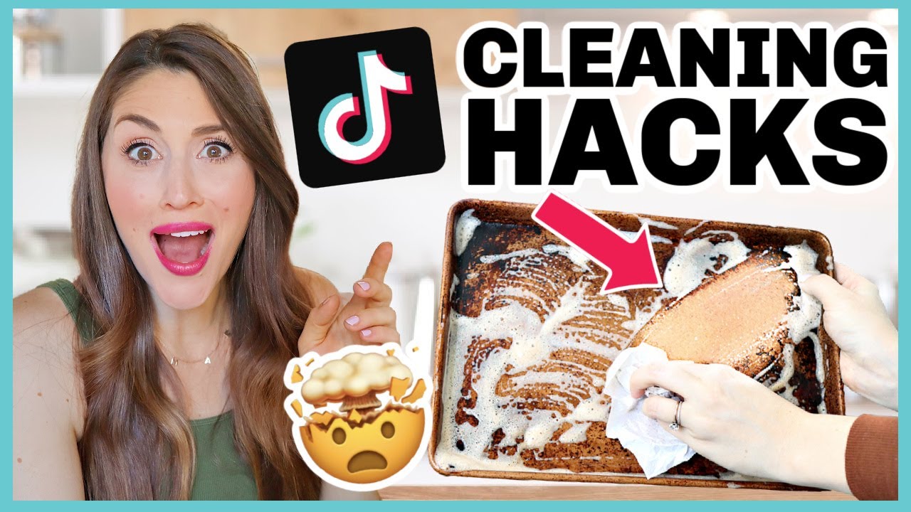 GENIUS TIKTOK CLEANING HACKS YOU HAVE TO TRY 🤯