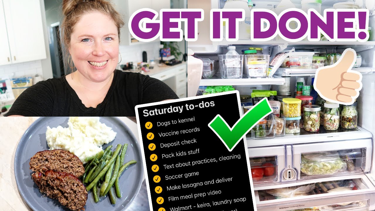 ✅ Slaying my to-do list in one day! ✨ Get it all done with me weekend prep