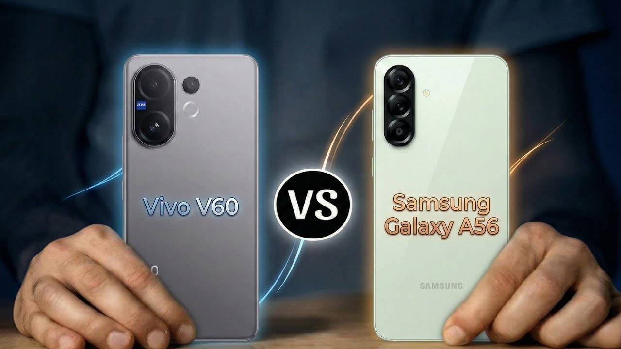 Samsung Galaxy A56 vs Vivo V60 ⚡ || Which one is best🤔? Let's find out 🕵️..
