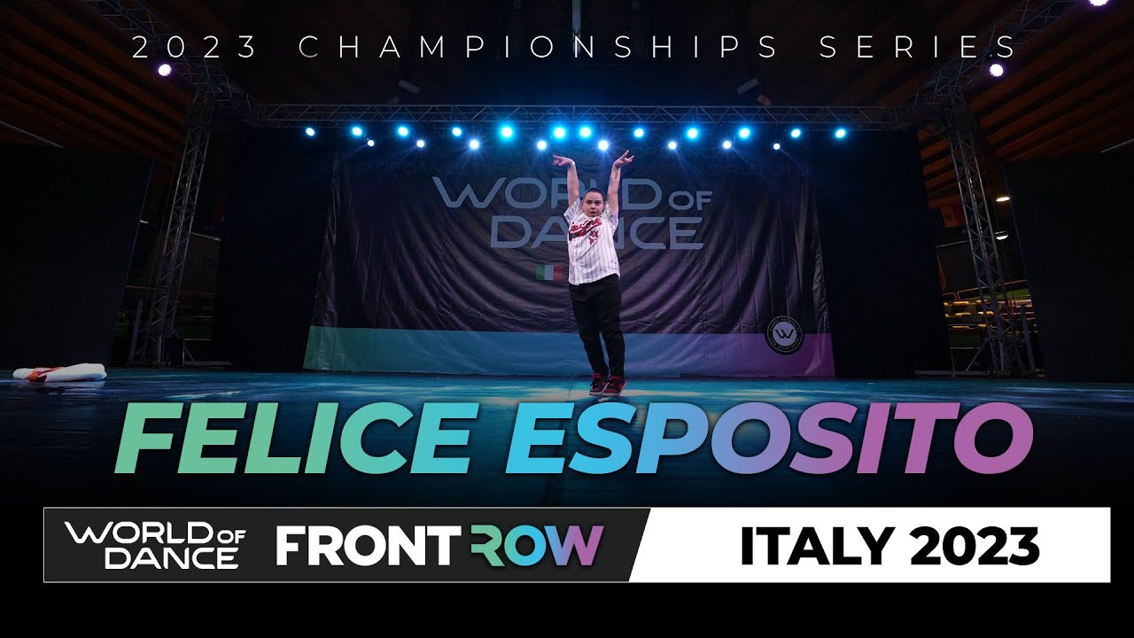 Felice Esposito | FrontRow | Junior Division | World of Dance Italy 2023 | #woditaly23