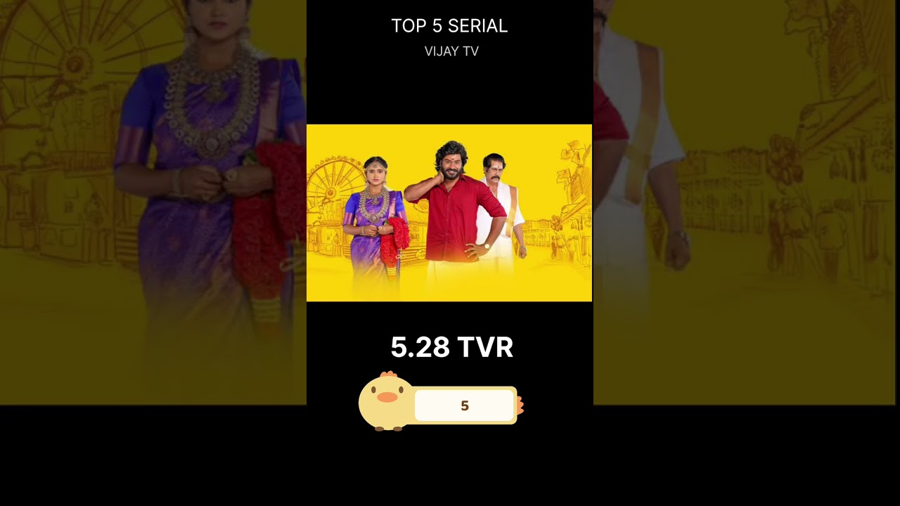 Top 5 serial Tamil Week 51 TRP