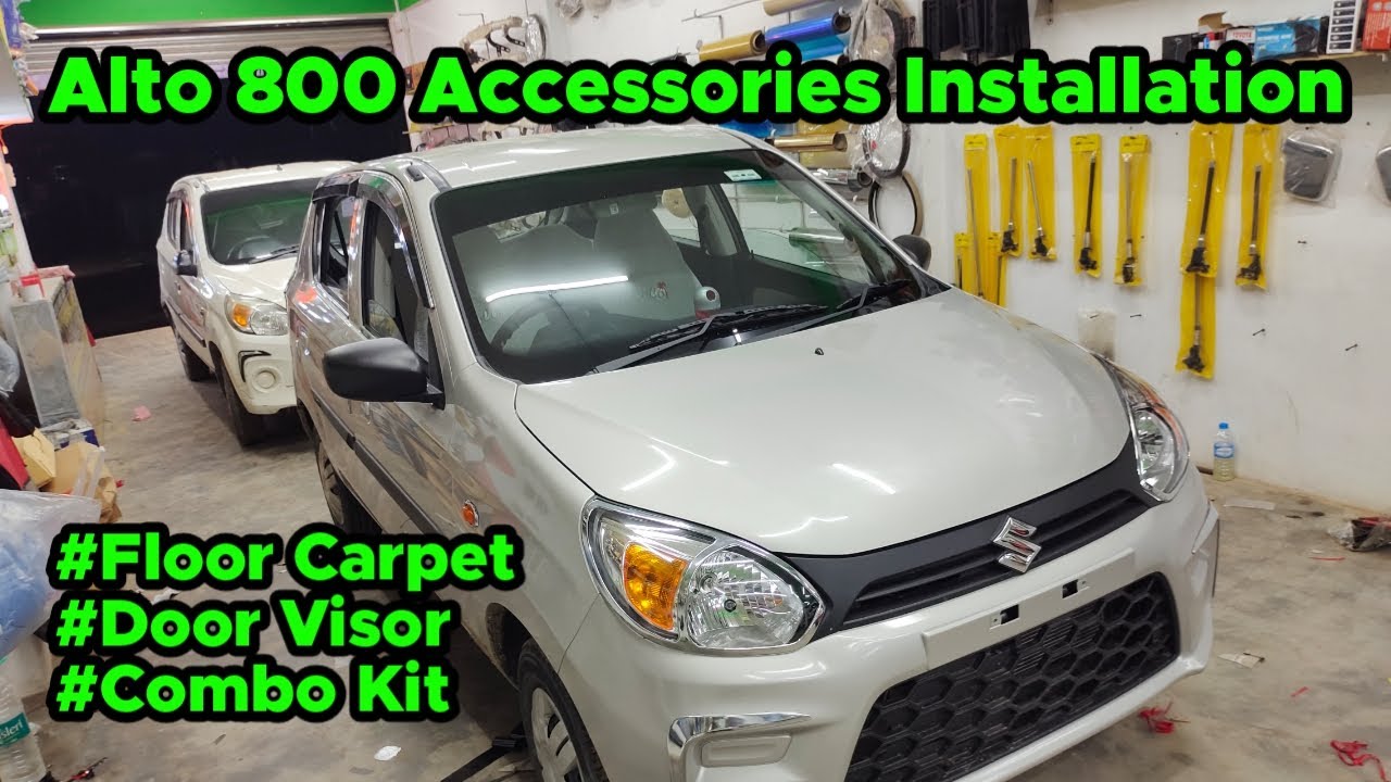 Alto 800 Full Accessories Installation || Alto 800 Modified || @CAREXPERTSSilchar