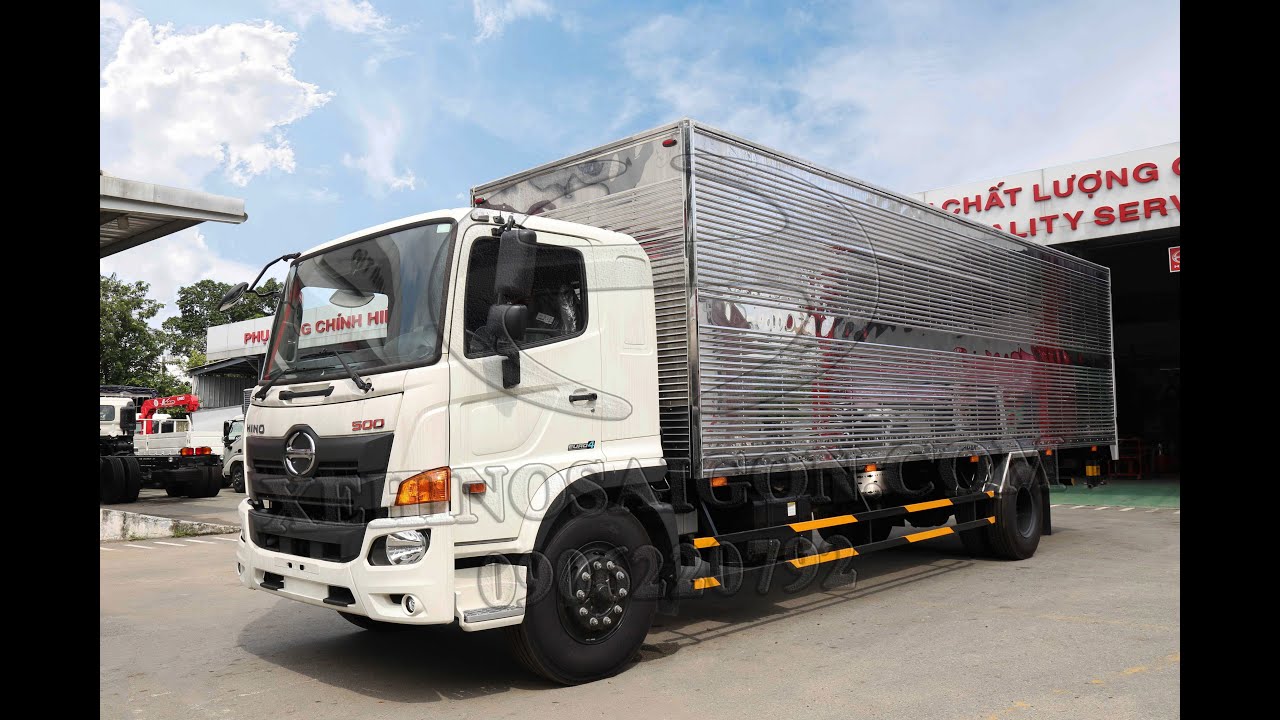 XE TẢI HINO FG 8 TẤN TH&Ugrave;NG K&Iacute;N 8.9M