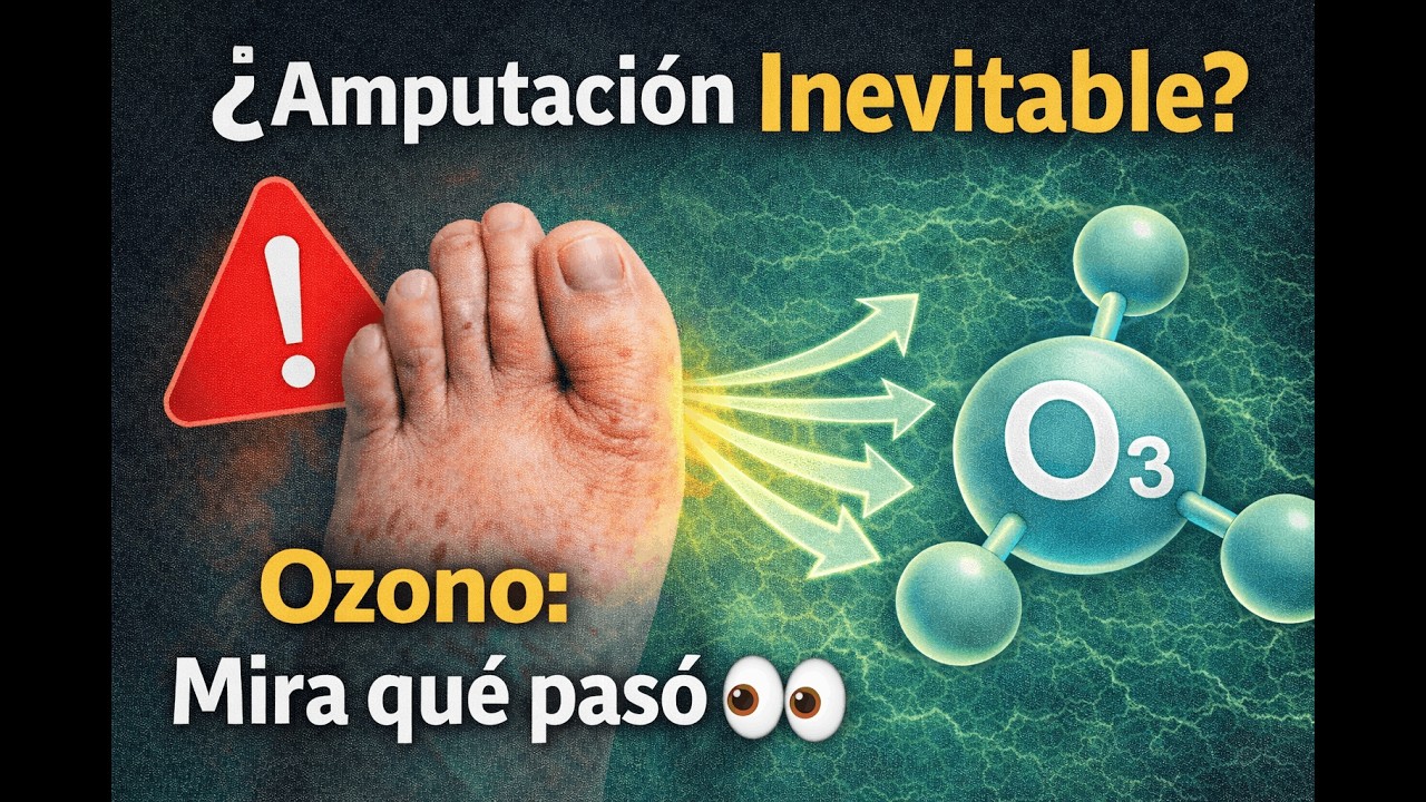 El Mayor Error en Pie Diabético… y Cómo el Ozono Puede Cambiar Todo