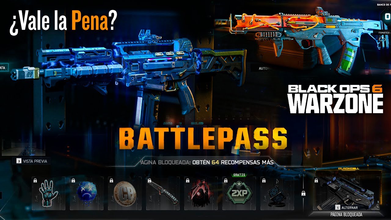 ¿VALE la PENA el PASE de BATALLA de WARZONE y BLACK OPS 7? TEMPORADA 1