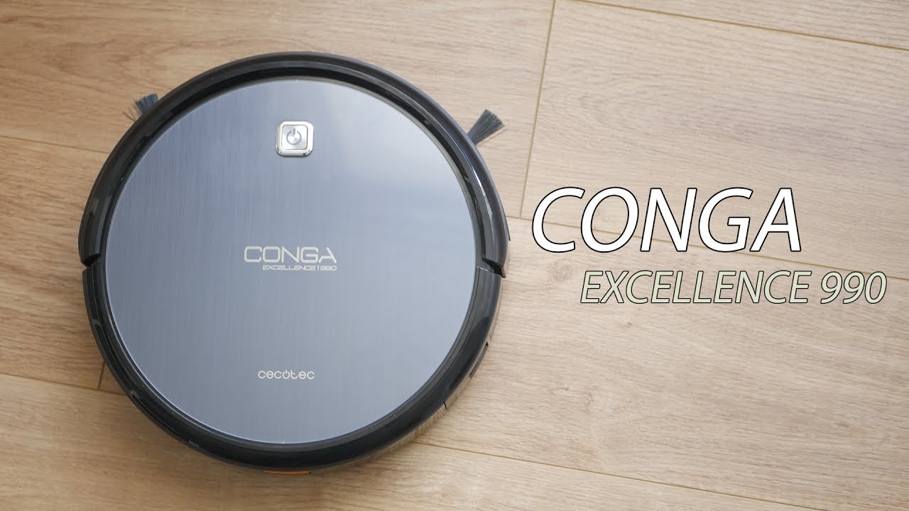 Conga Excellence 990, un robot aspirador de empresa española