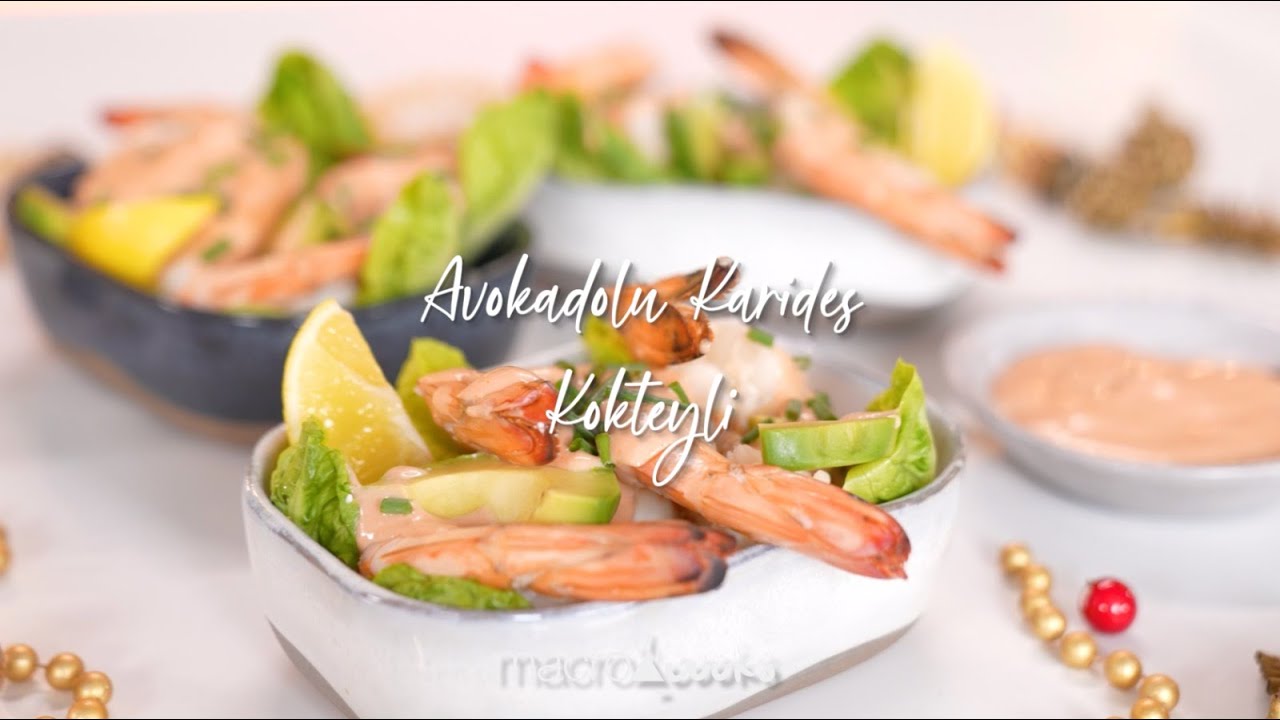 Avokadolu Karides Kokteyli Tarifi - Macrocooks