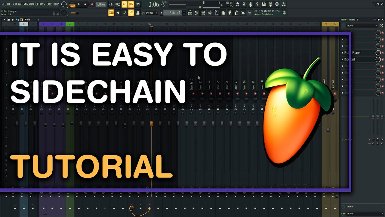 Sidechaining is actually easy - How to sidechain in FL Studio 21