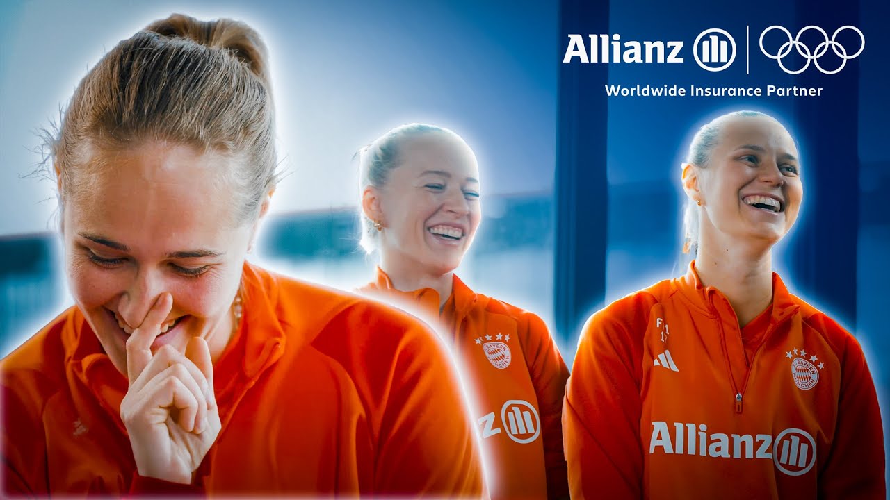 OLYMPIA oder ALLIANZ? 🫣😁 TABU mit den FC BAYERN FRAUEN