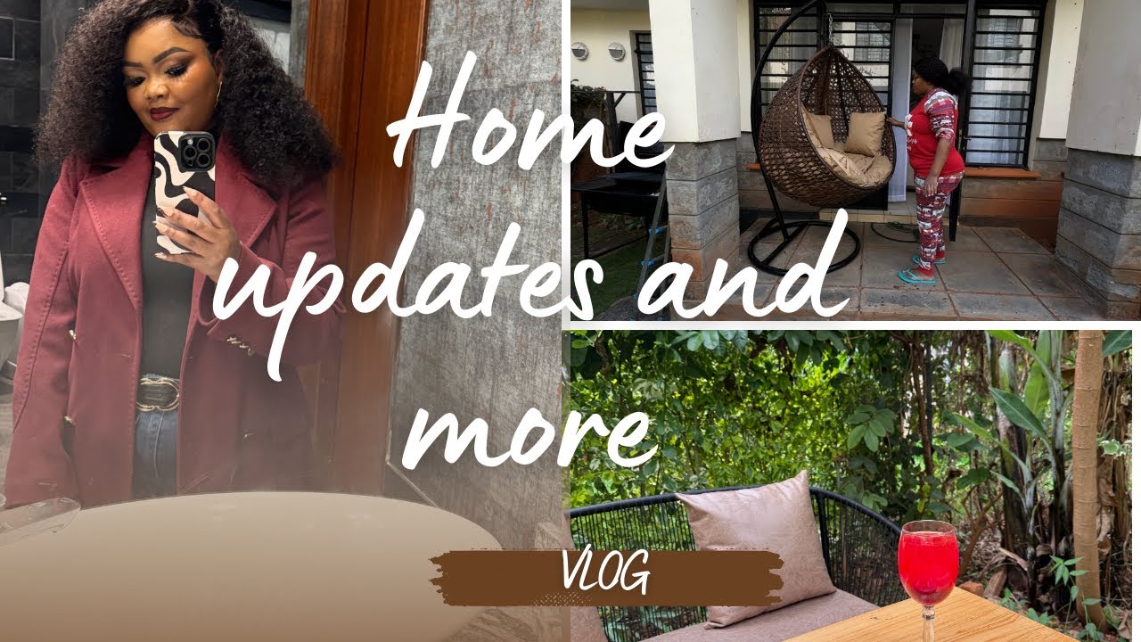 NEW BACKYARD SETUP,HOME UPDATES(yaaay💃💃), COME TO DATE NIGHT WITH US,COOKING AND MORE….(life lately)