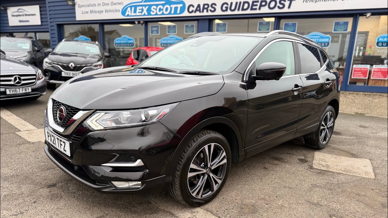 2021 Nissan Qashqai DIG-T N-Connecta SUV 1.3 Механическая коробка передач, бензин 12 499 фунтов с...