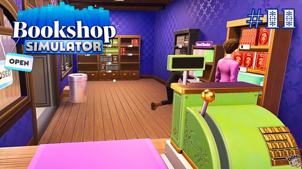 Nach und nach wächst der Bestand📚 #11 | Bookshop Simulator | Live Let’s Play