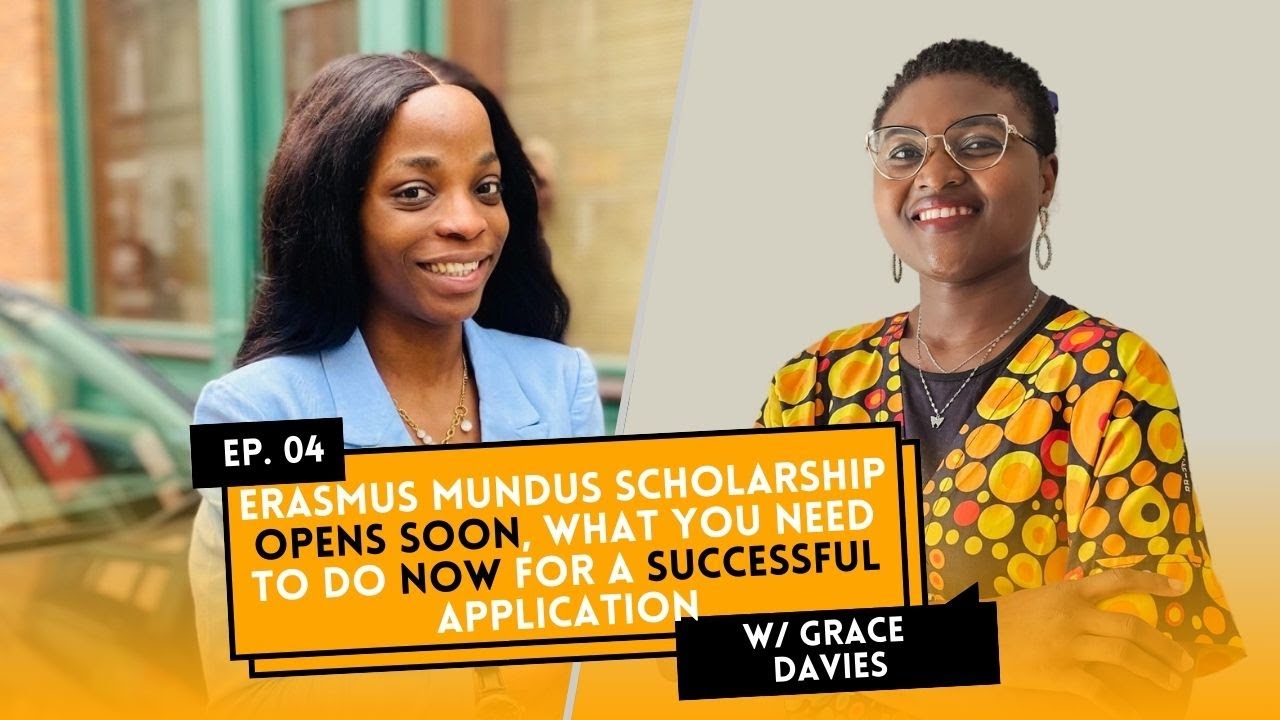 ERASMUS MUNDUS SCHOLARSHIP: Everything you need to know in 2024 | Bioref| Mistakes to Avoid| Ep 4
