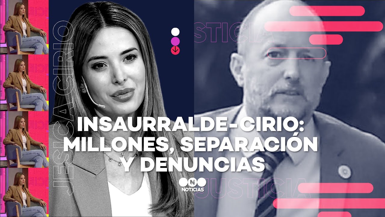 INSAURRALDE-CIRIO: Millones, separación y denuncias