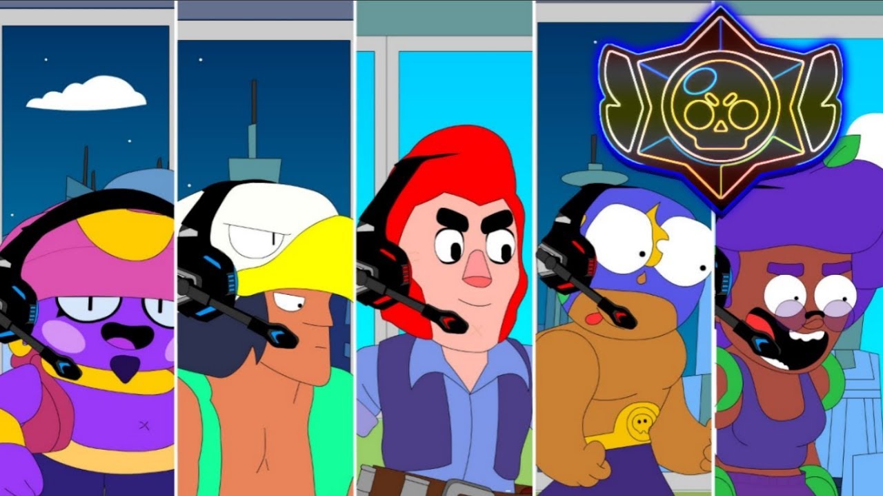 BRAWL STARS ANIMATION: 300 IQ VS 10 IQ #2 (Parody)