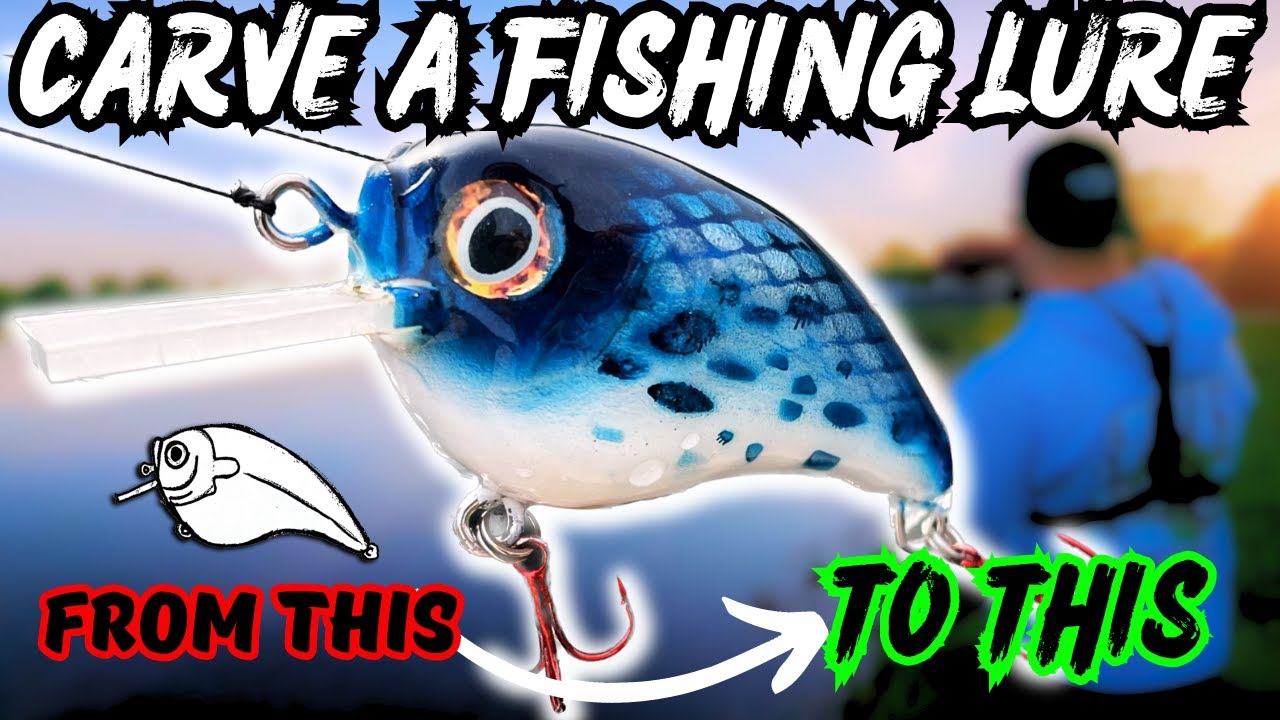 How to make a custom lure (crankbait)