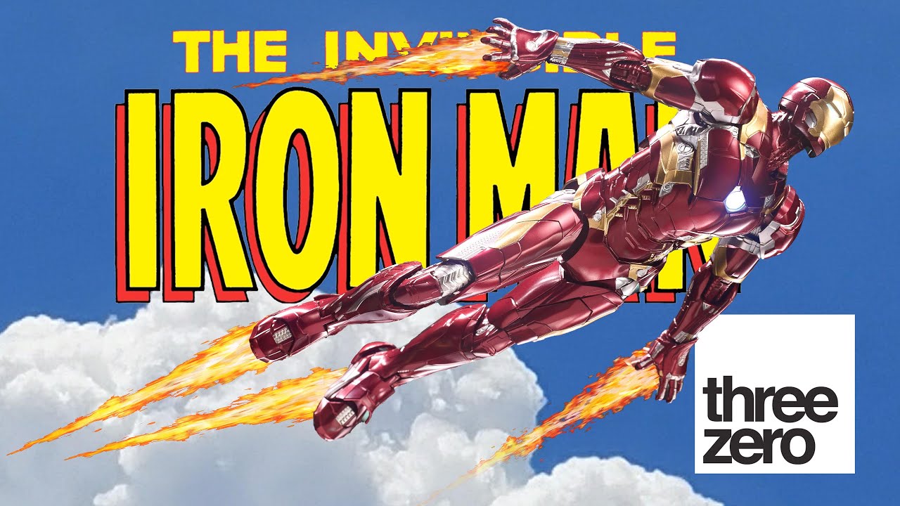 Iron Man Mark 46 (Mark XLVI / MK46 ) by ThreeZero  #ironmanmark46 #ironman #threezeroironman