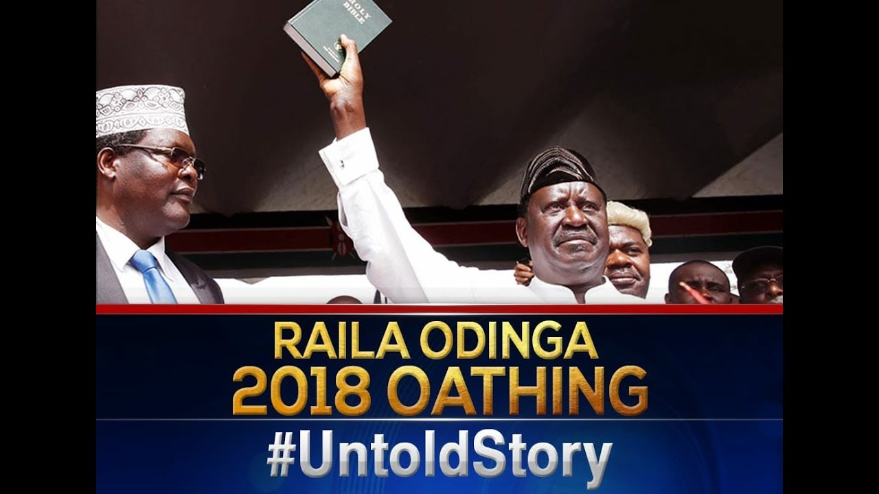 Intrigues that surrounded Raila Oding's swearing in ceremony | THE UNTOLD STORY