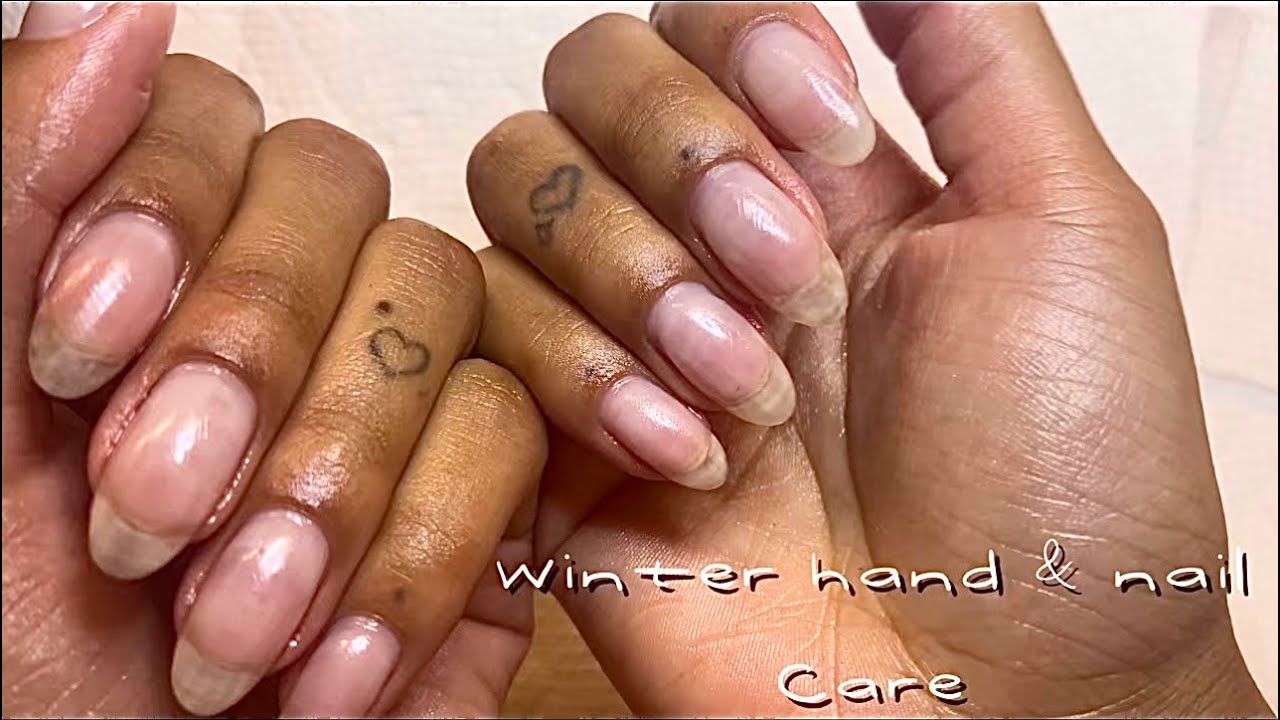 Winter hand & nail care❄️❄️❄️ #nails #nailcare #handcare #handcaretips