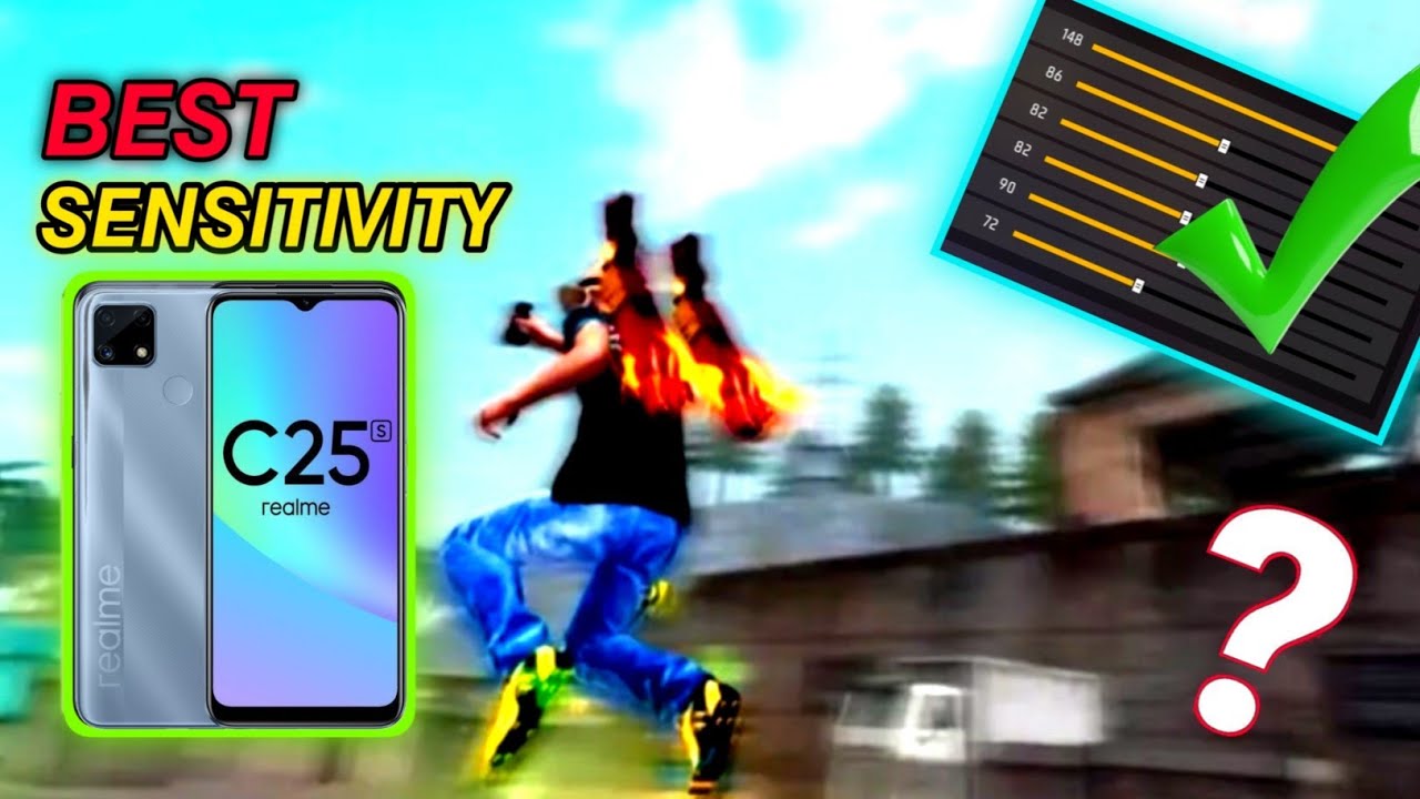 Free Fire Headshot Setting ⚙️ 2025 || REALME C25⚡Sensitivity Setting [ 2 GB RAM ] Free Fire 🔥