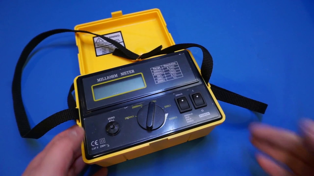 Разборка миллиомметра Extech 380460