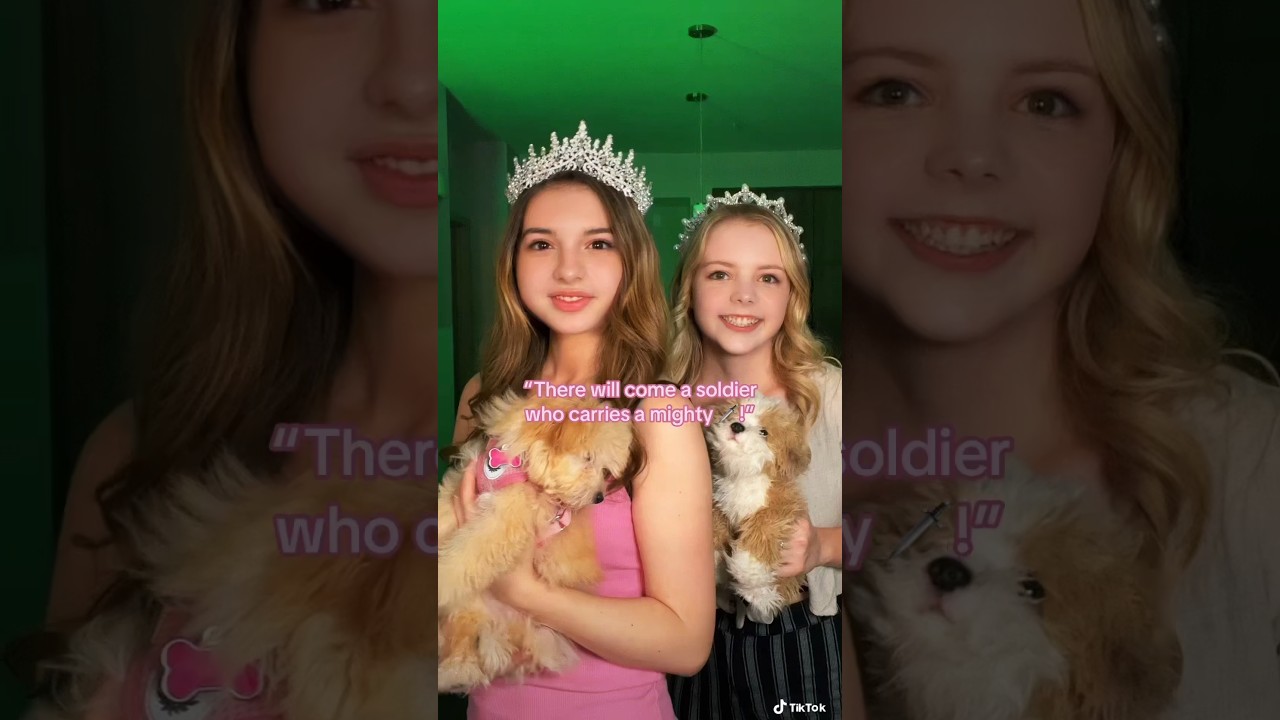 POV: sister princesses carry the tradition of singing their mother&rsquo;s song to the village kids🎶