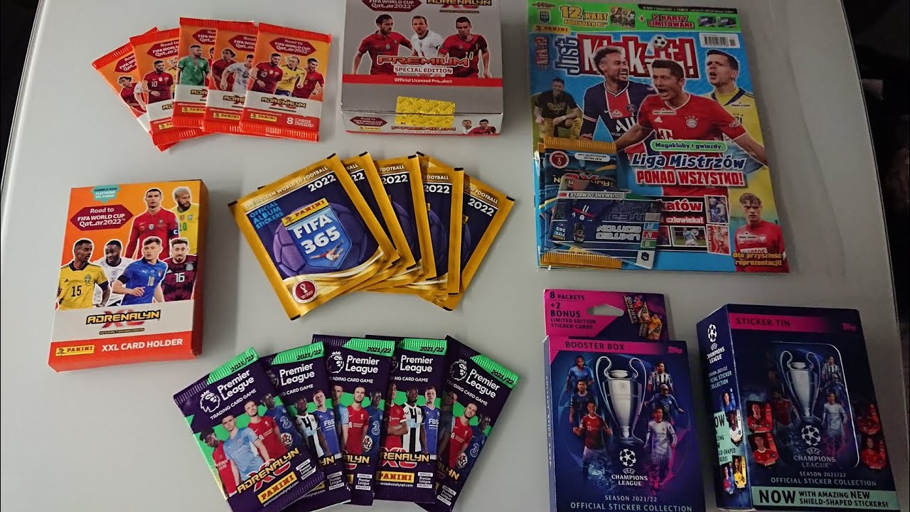 MIX UNBOXING KILKU KOLEKCJI NA JEDNYM ODCINKU - PANINI I TOPPS - KTÓRY PRODUKT NAJLEPSZY?