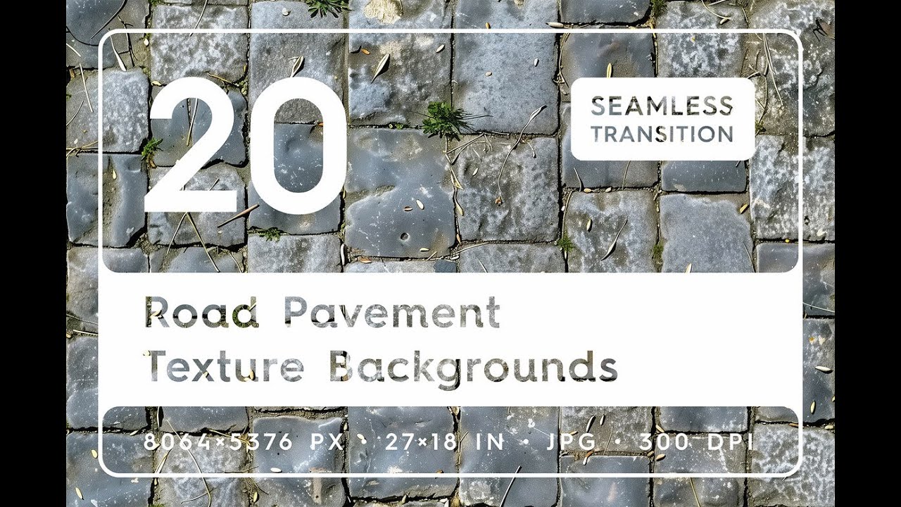 20 Road Pavement Texture Backgrounds Stock Graphics Download
