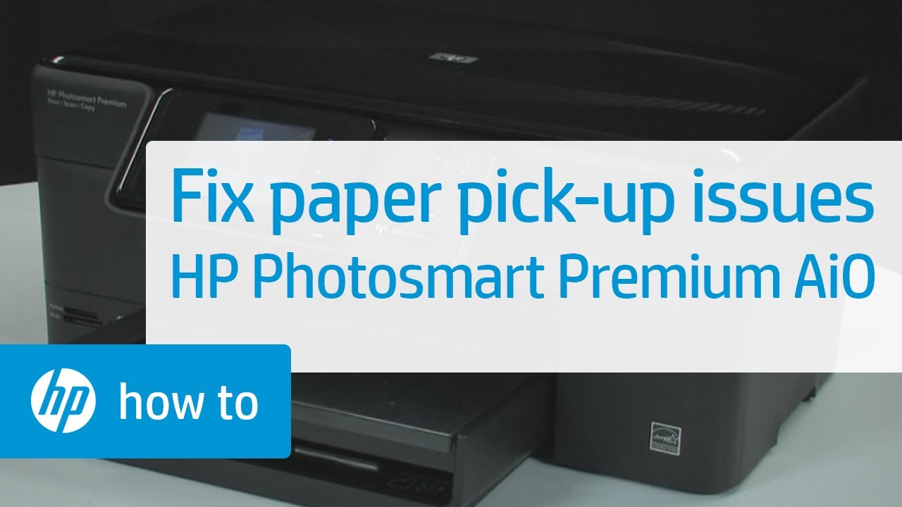 Fixing Paper Pick-Up Issues | HP Photosmart Premium All-in-One Printer (C309g) | HP
