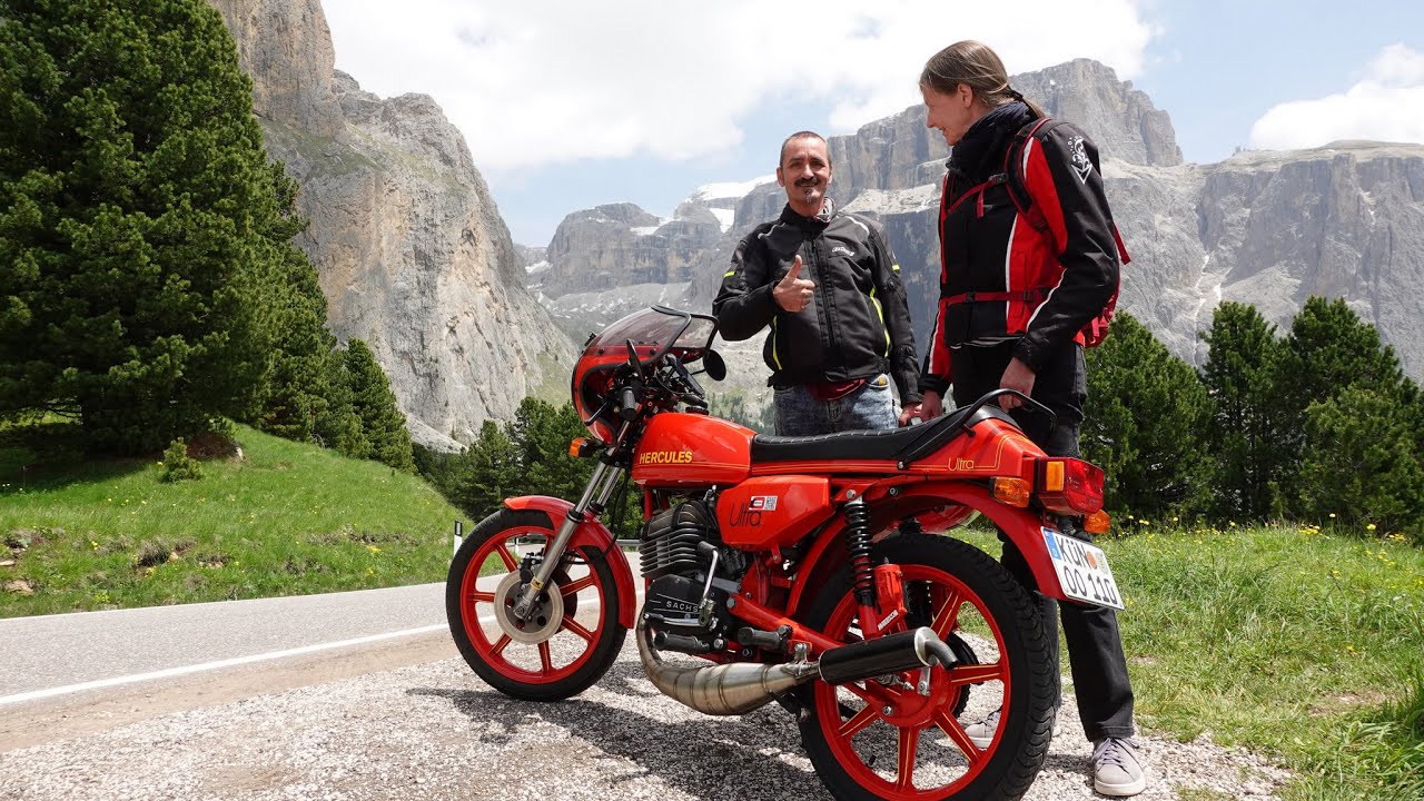 Mit der HERCULES K125 