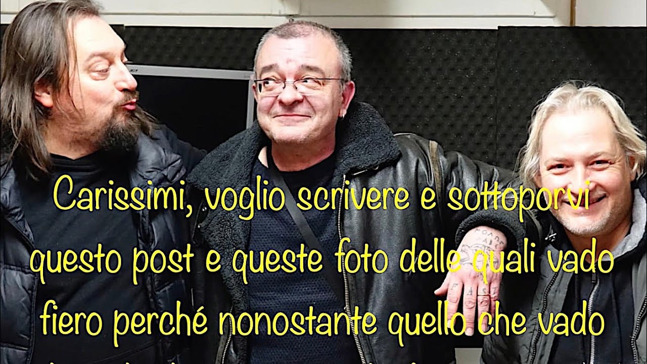 Danilo Sacco scrive di Yuri Cilloni (Nomadi) - Post Facebook del 25.01.2024