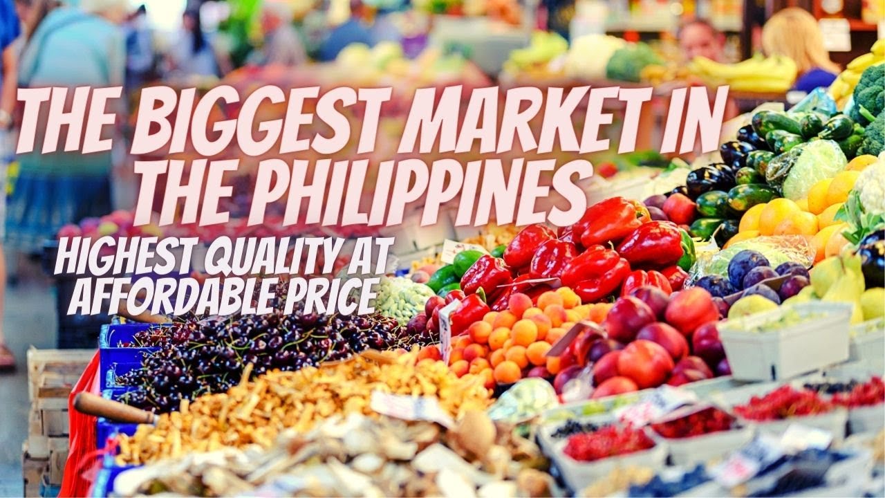 The Biggest Market In The Philippines Walking Tour 2022