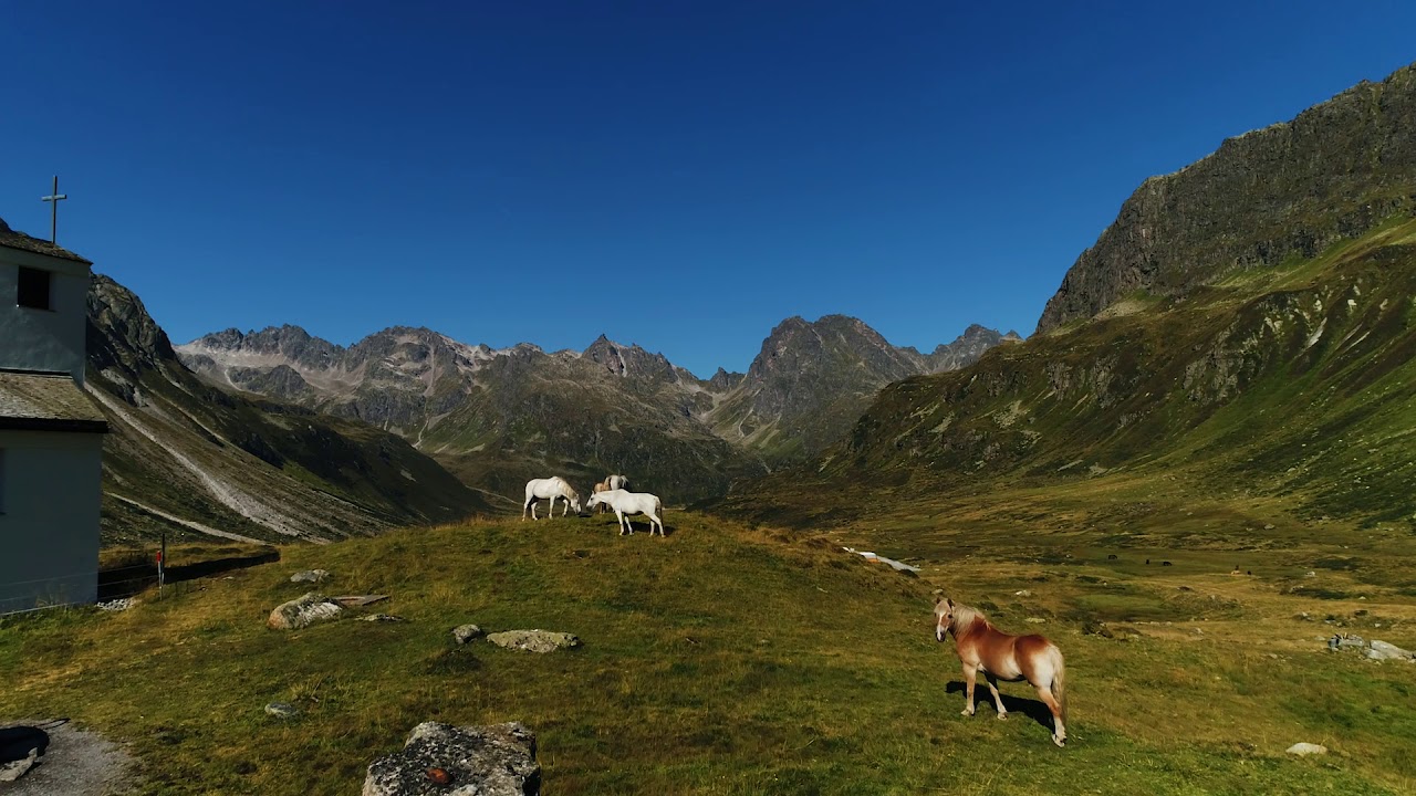 Silvretta-Bielerh&ouml;he im Montafon l Flugaufnahmen