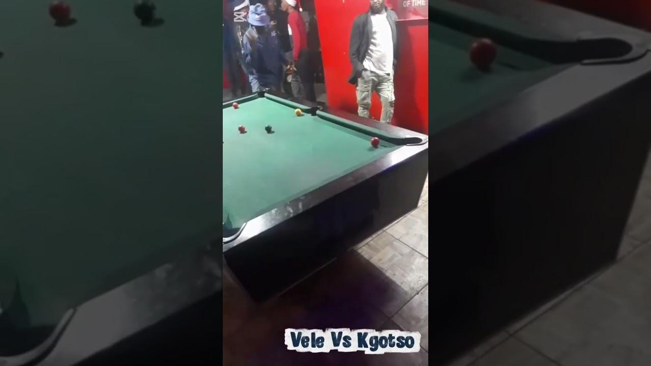 Vele Vs Kgotso #pool #billiards 