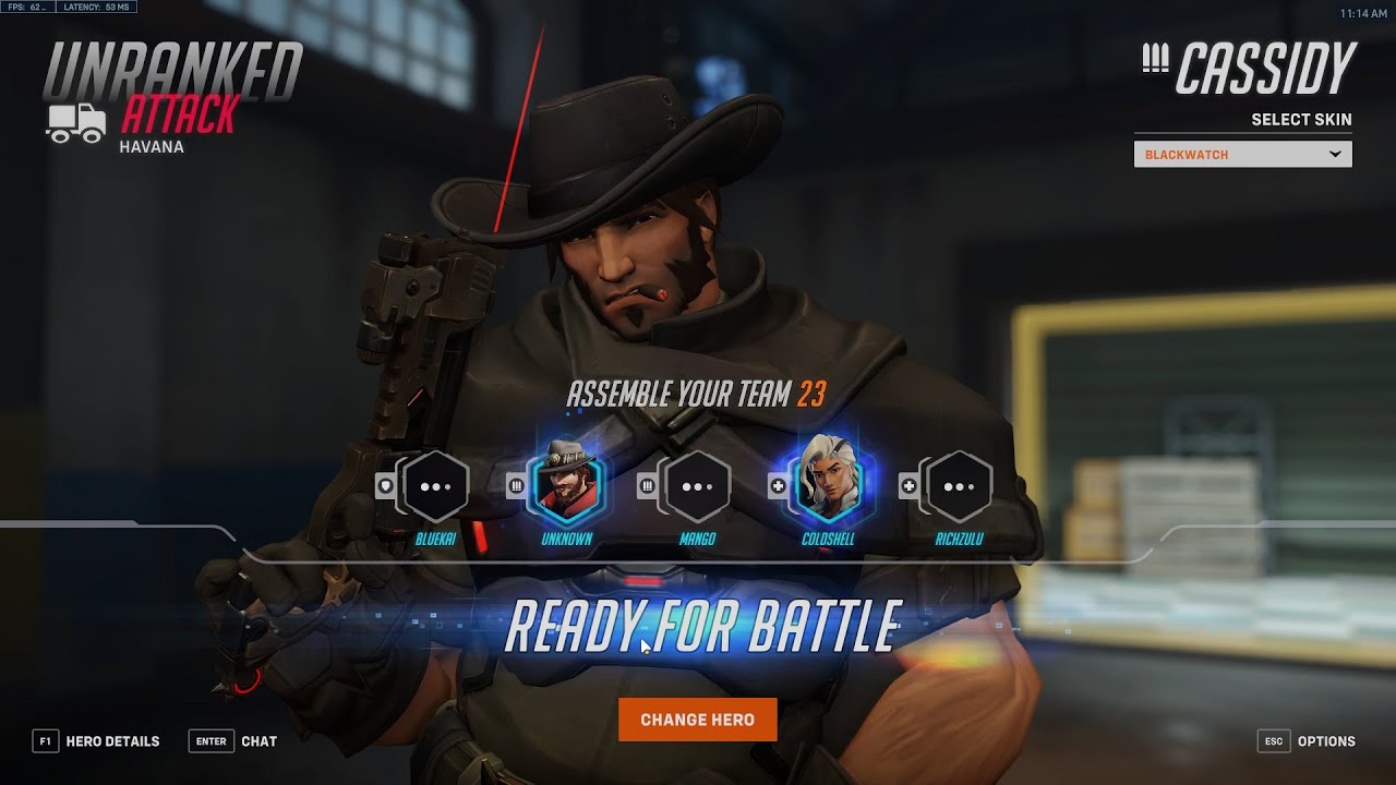 Cassidy McCree No Commentary Overwatch 2 (PC 1080p 60)