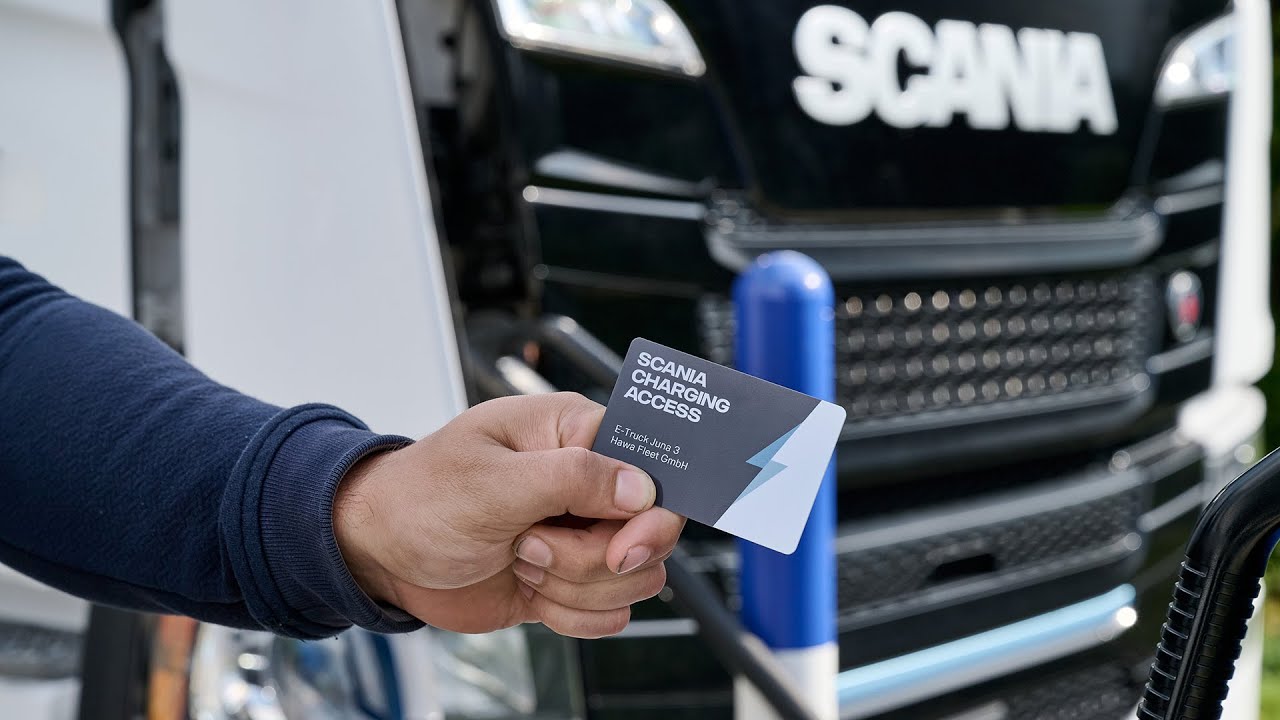 Компания HAWA Freight продолжает развитие электрогрузовиков, используя систему зарядки Scania Cha...